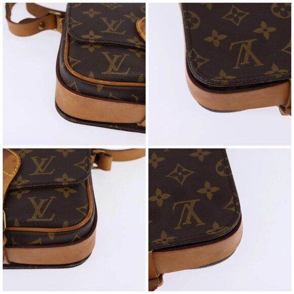 LOUIS VUITTON Monogram Cartouchiere PM Shoulder Bag
